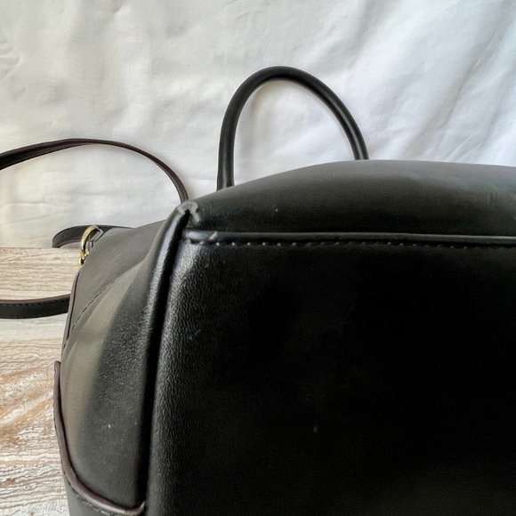 Anne Klein Tote, Shoulder or Crossbody Style Bag, Black, Large, VGC! - Picture 11 of 15